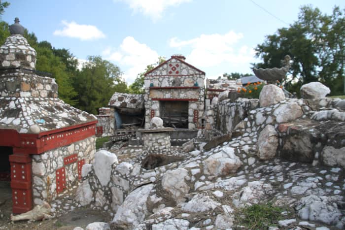 Friction and the natural forces over time can build or demolish a village.