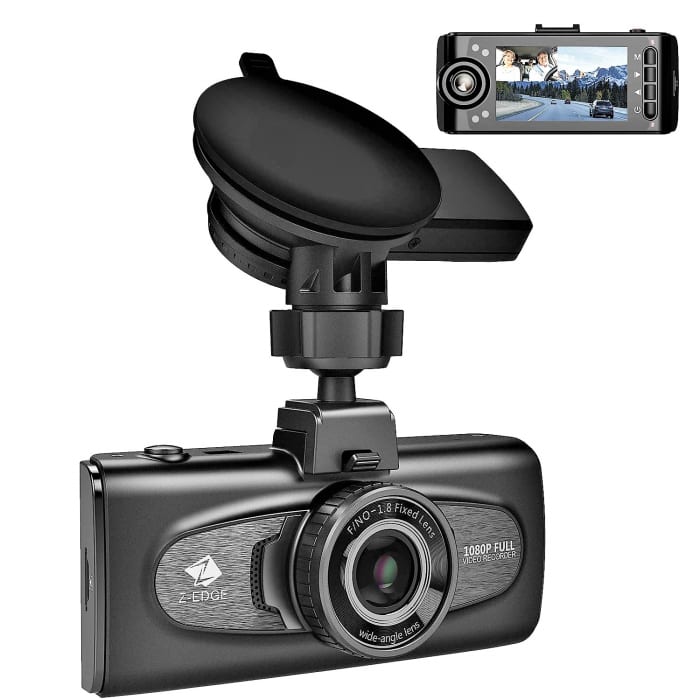 ZEdge F1 Dual Lens Car Cam Review Finest Auto Security Camera HubPages