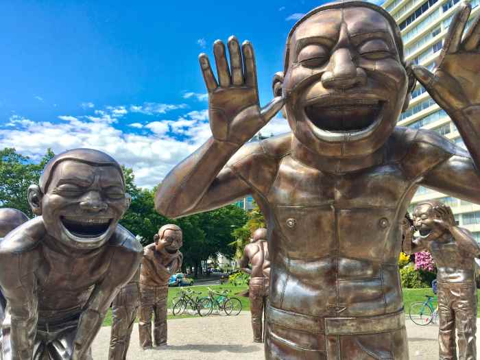 A close-up view of a character in "A-maze-ing Laughter"