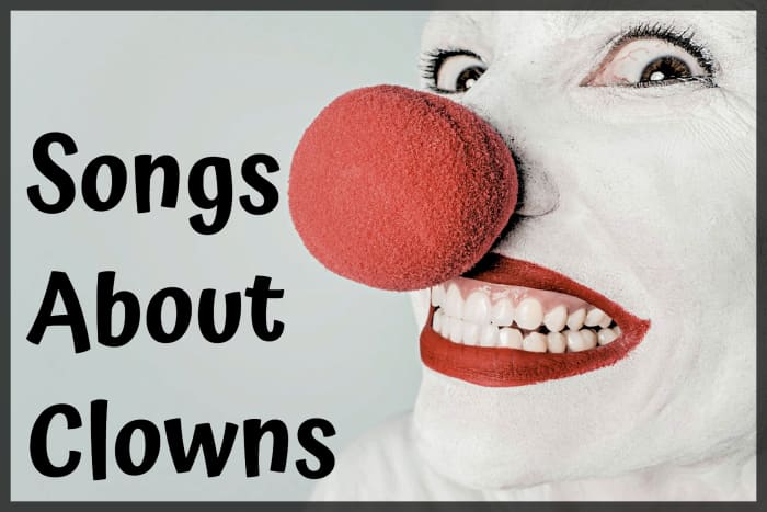 Got a clown in your life? Clowns can be funny, sad, creepy, or just plain evil. Make a playlist of pop, rock, country, metal, and R&B songs about these entertaining jokesters.