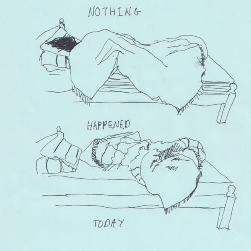 An accurate depiction I found of what I would be doing every day. I lost the drive to strive for anything, especially with how my mother was treating me, so I would just lay in bed all day, when I could, and hate myself for it.