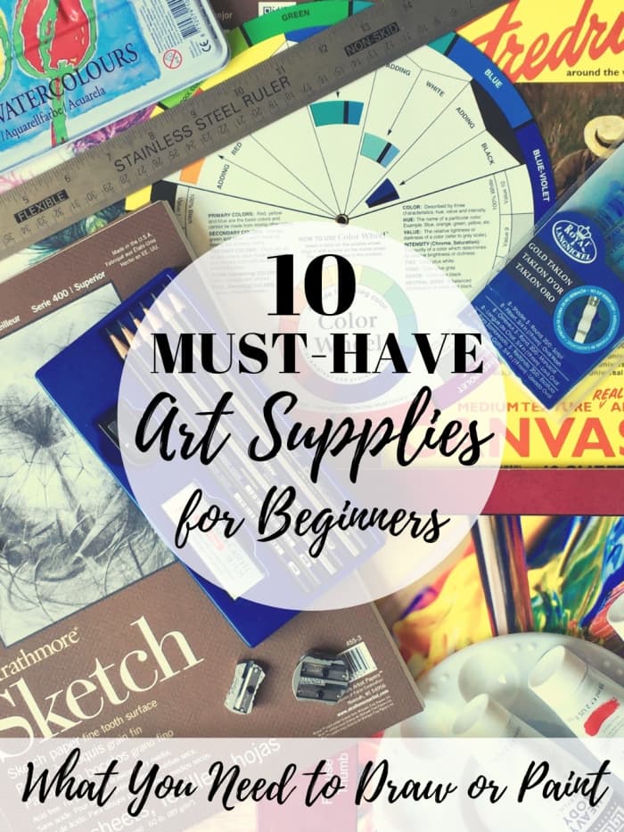 10 Must-Have Art Supplies for Beginners - FeltMagnet