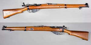 I learned to shoot with one of these, and the British Army used them as Sniper rifles for almost a hundred years (1898 to 1990s)