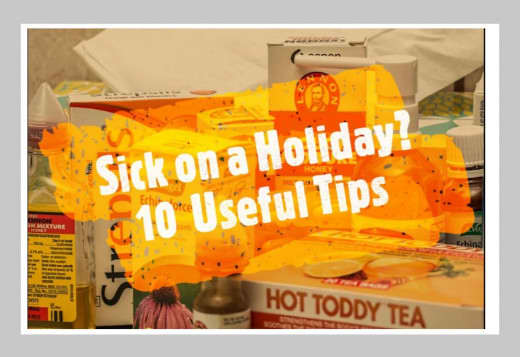Feeling ill on a holiday is no fun, and if it's never happened to you before, it can be difficult to know what to do.