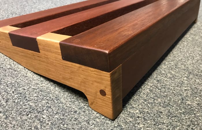 Building your own guitar pedal board doesn't have to be complicated or expensive. The size can be adjusted to fit your needs. And it looks good too!