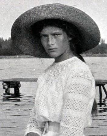 Grande Duchess Tatiana circa 1911 Romanov Collection, General Collection, Beinecke Rare Book and Manuscript Library, Yale University