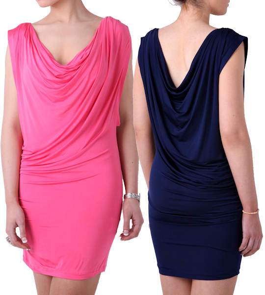 Drape's flowing fabric hangs loosely and artistically