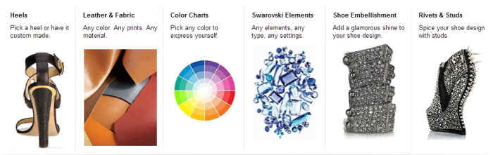 Design your own shoes menus from CHIKO Shoes