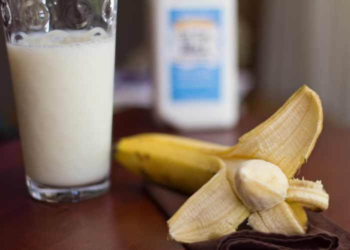 A banana hair mask adds moisture.