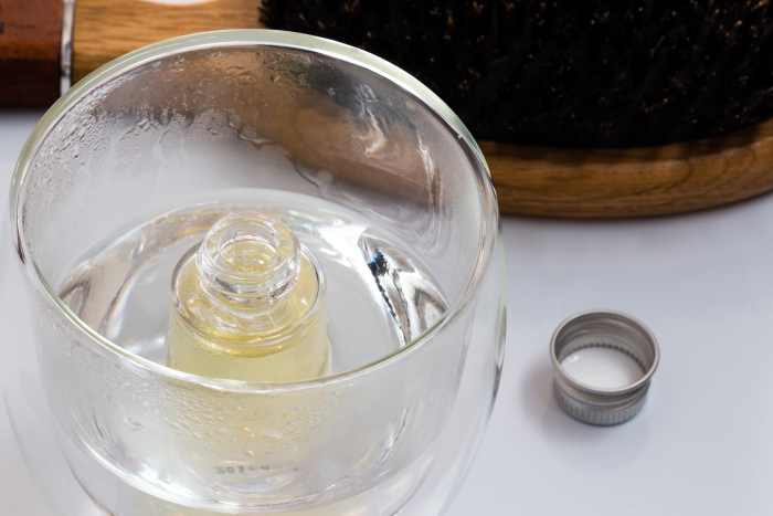 A hot oil treatment can help repair damaged hair.