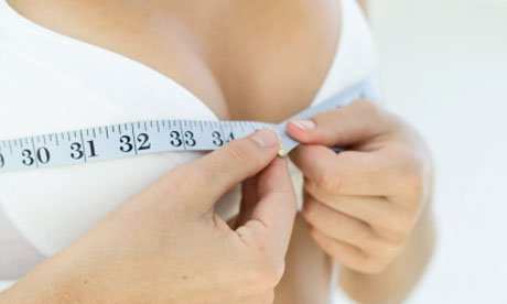 Wrong! Don't measure the bra, measure yourself.