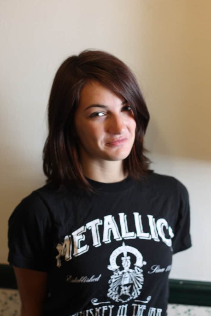 Start with a clean head of hair and a worried look!