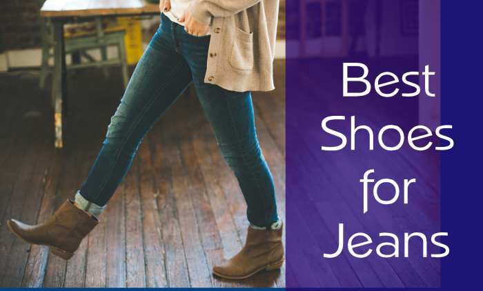 Best shoes for jeans