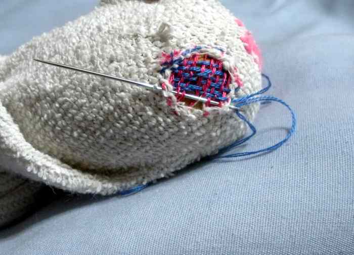 Worked a little looser than normal for photo clarity. 