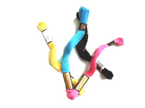 Embroidery Floss Comes in All Colors Imaginable
