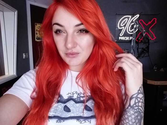 Super pigmented after washing out Arctic Fox Sunset Orange and Porange!