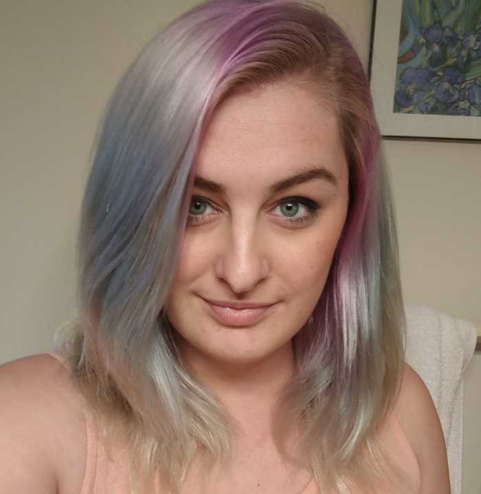 This is what I had to work with before going gray and red.