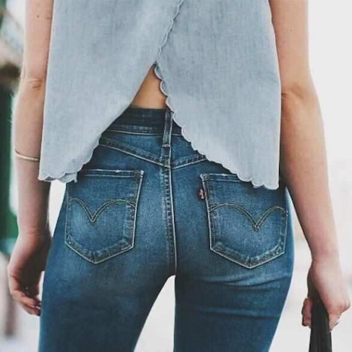 This is a good example of a flattering pocket.