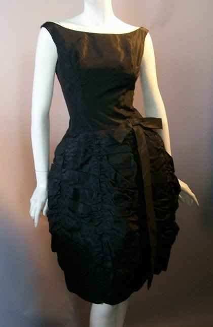 A classic, vintage dress.