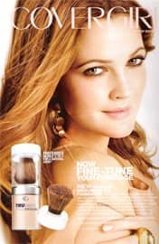 When is a CoverGirl not a cover girl? When she is an actress. Drew Barrymore is one of many actresses to get cosmetics ads and magazine covers.