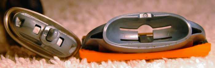 Still Plastic, but a little better. Gillette Fusion attachment