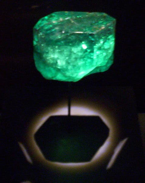 The Gachala Emerald is one of the largest emeralds in the world.
