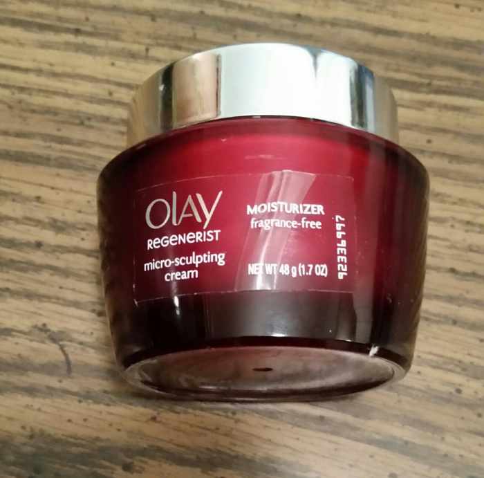 I wear it at night, but you can wear it under your makeup to aid sagging skin.