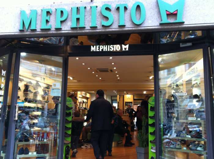 Mephisto store in Rome.