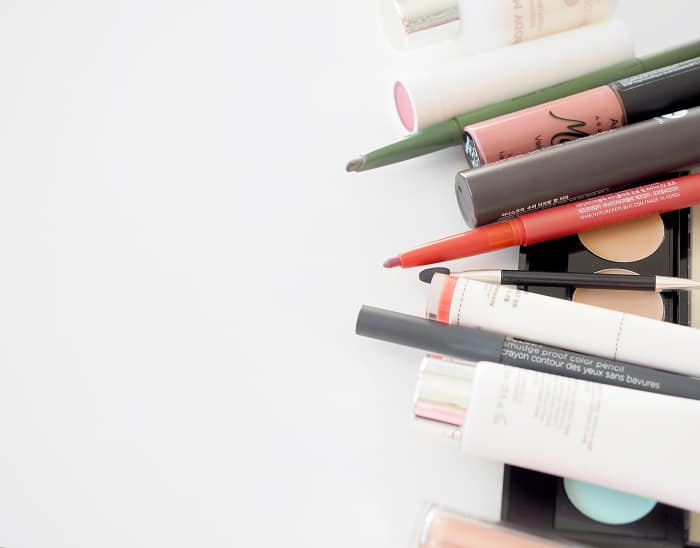 assorted eyeliners