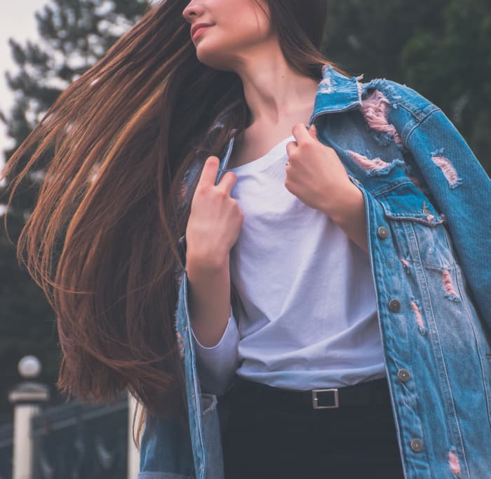 Micro-ring hair extensions are time-consuming to install, but they're also long-lasting and discreet!