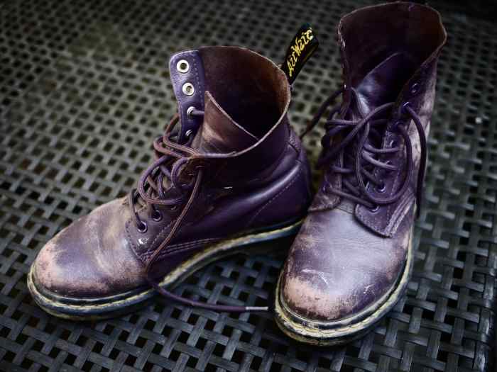 Dr. Martens: The older they get, the comfier they get and the cooler they look.
