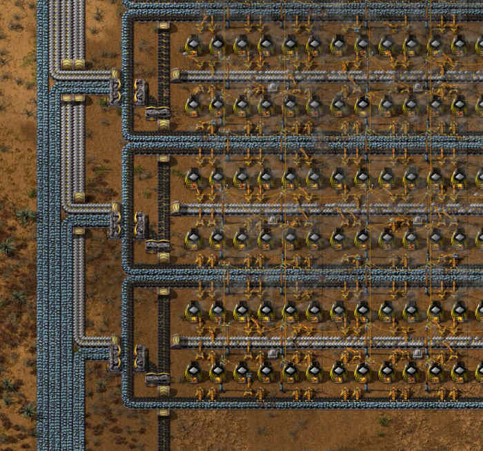 "Factorio" How to Build a Furnace/Smelting Setup LevelSkip