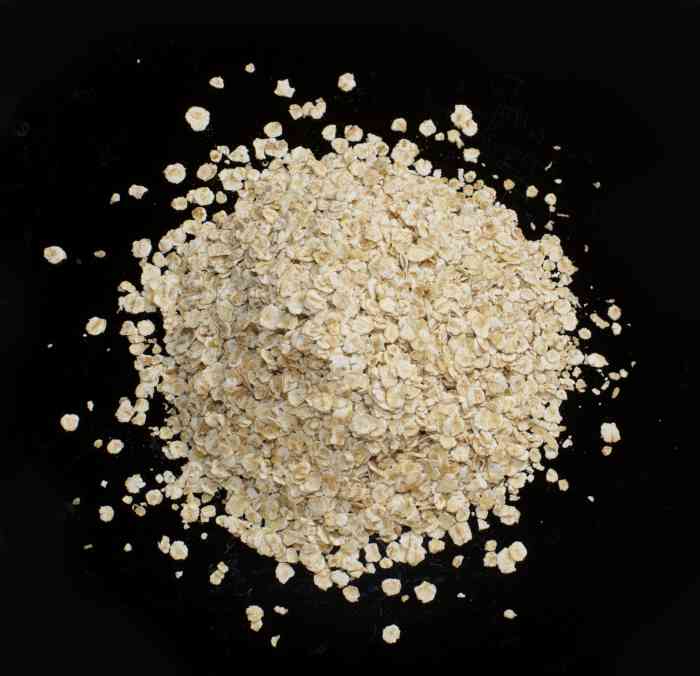 Oatmeal is also known as porridge or white oats.