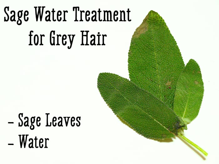Sage can also be used to make an effective natural dye to hide grey hair.