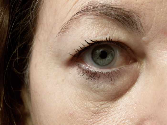 My eyebrow after using no gray quick fix.