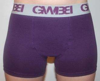 purple/grey women's boxers by GWBB