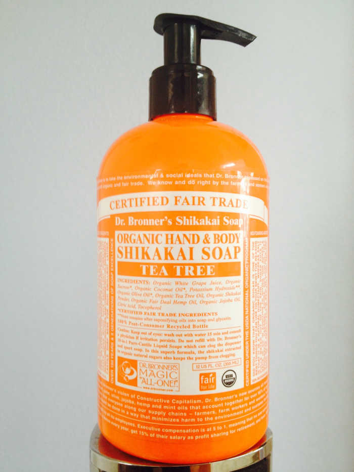 Dr. Bronner's Shikakai & Tea Tree Soap  