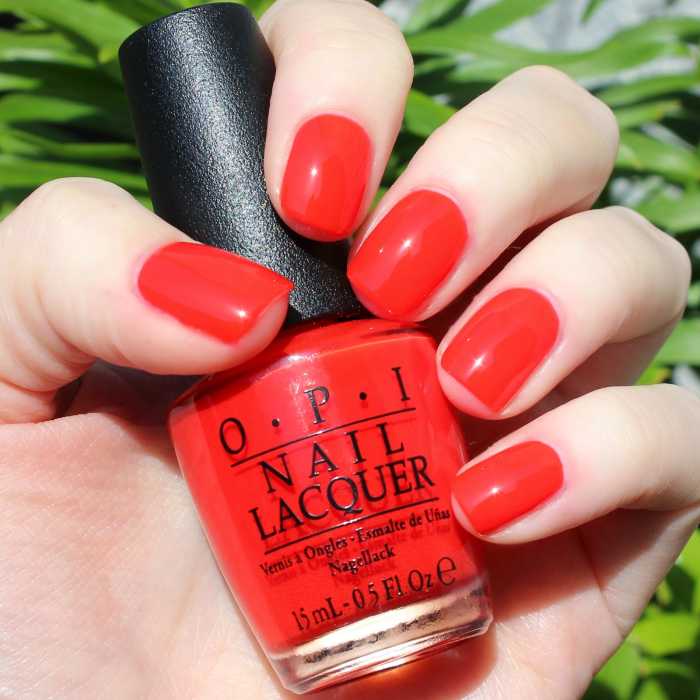 "I Stop for Red" by OPI