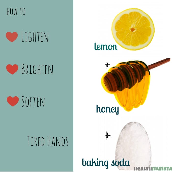 Tired, dull and discoloured hands? This is the perfect homemade remedy for you.