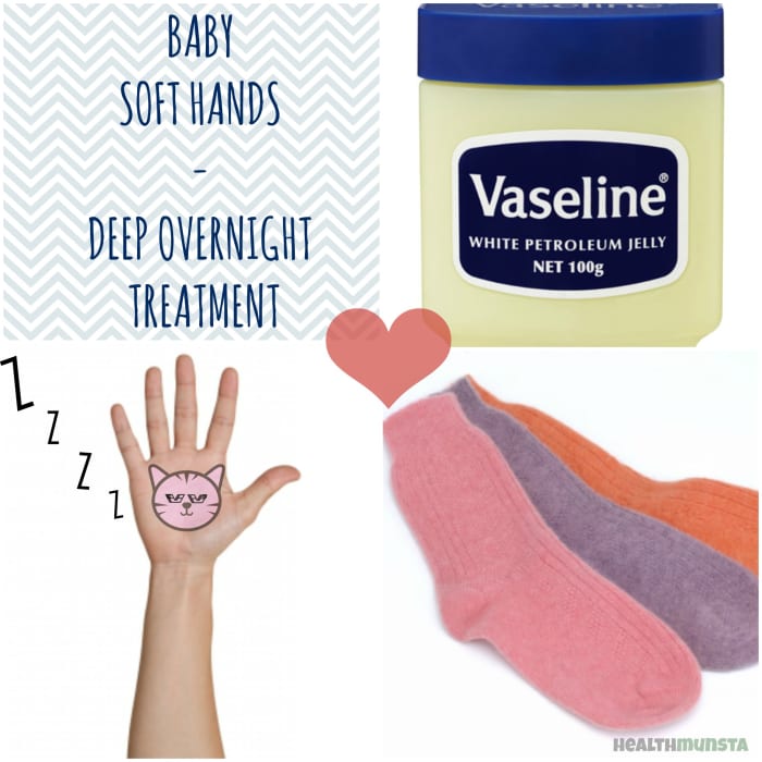 The ultimate deep-action overnight treatment for dull tired hands! Wake up to beautiful soft palms the next day.