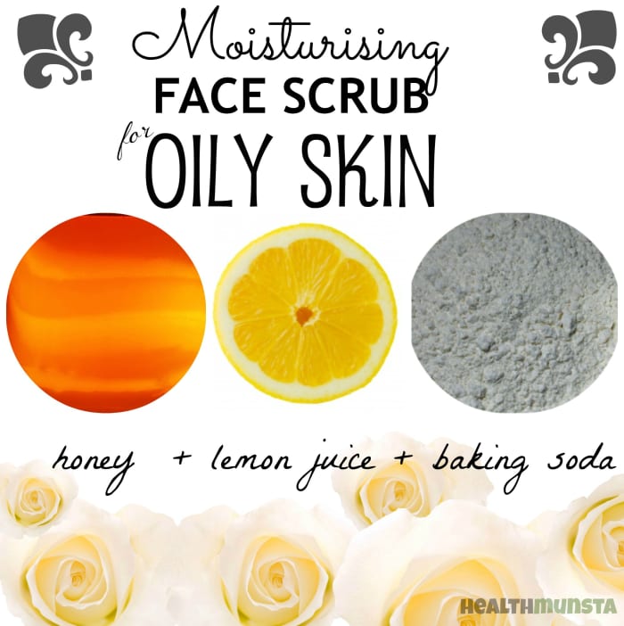 Super moisturizing face scrub for oily skin! Leaves your skin cleansed and moisturized to control oiliness.