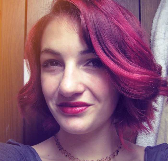 Here's a clearer shot of what my hair looks like.