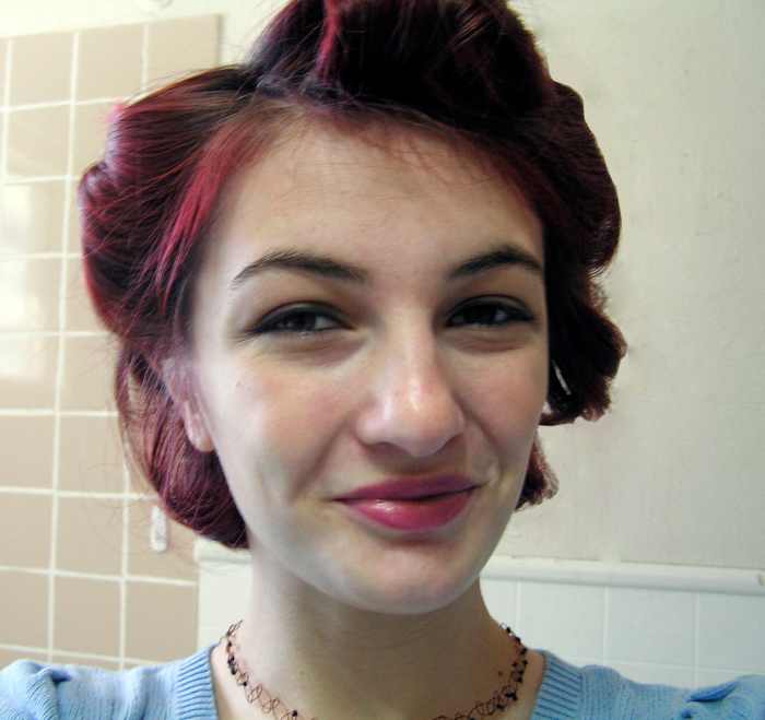 With this tidy 'do you'll look like the bees knees.