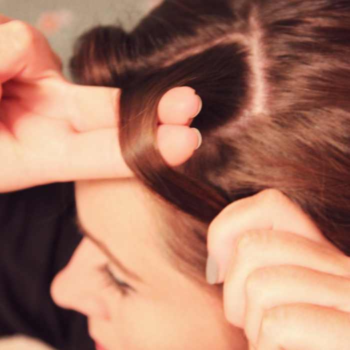 Makes sure that you begin wrapping your hair as close to your scalp as possible.