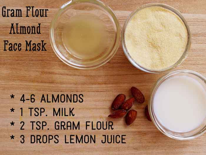 Brighten Your Skin With a Natural Gram Flour Facial Mask Bellatory