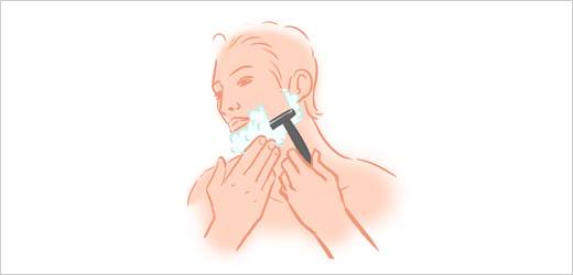 Step 5 - Begin Shaving