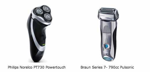 Philips Norelco vs. Braun Series 7