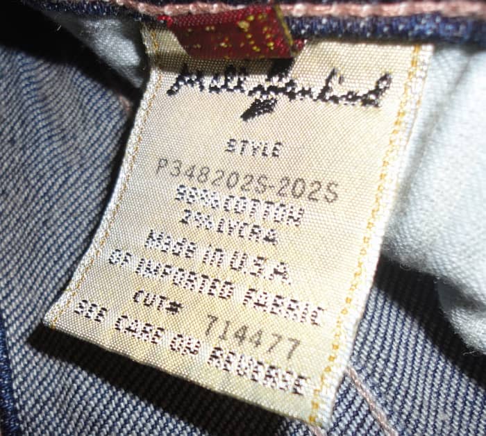 How to Authenticate Brand Label Jeans - Bellatory