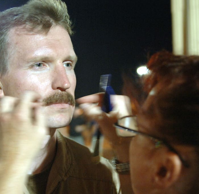 ... if facing a lifetime of barefacedness is too much to bear, you'll have to dye.