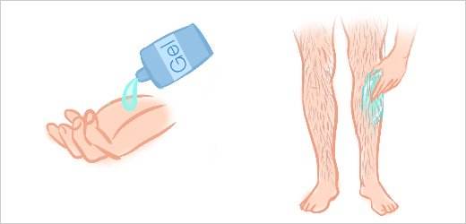 Step 4 - Apply Shaving Gel or Body Powder